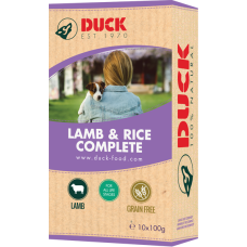 Duck Lam en Rijst 10x100 gram