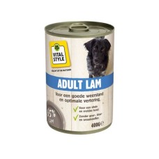 Vitalstyle hond adult lam 400gr