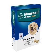 Mansonil All Worm Tasty 6 tabletten 